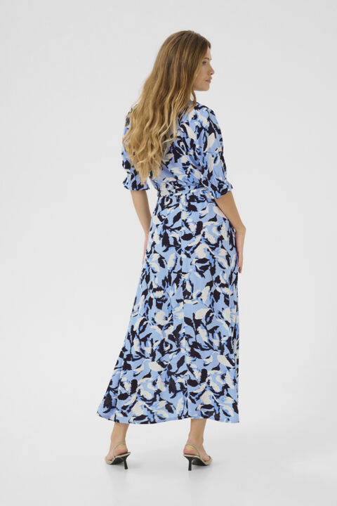 KAmira Plain Weave Dress Printed