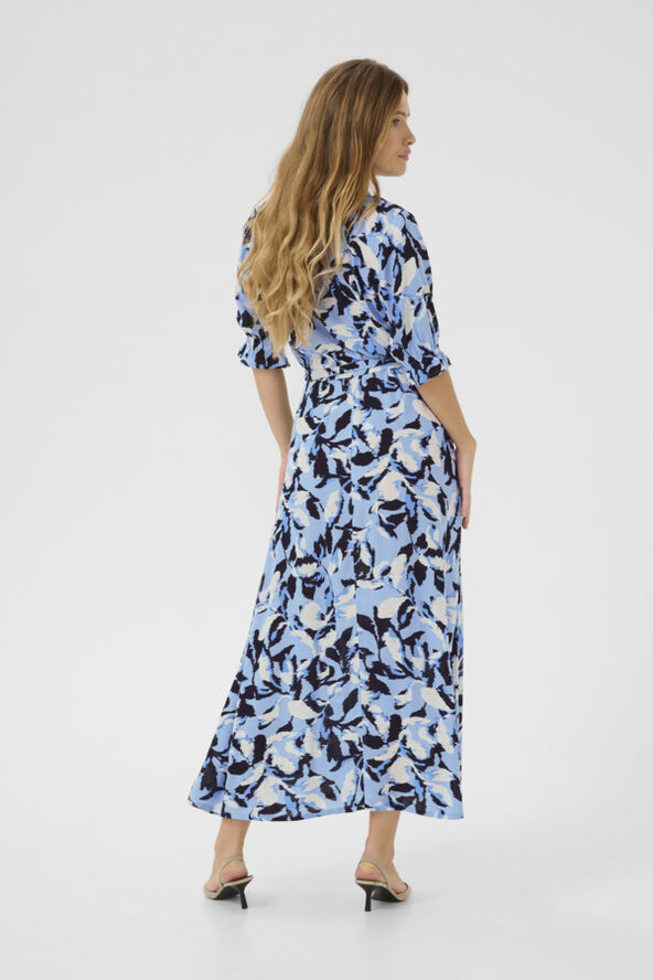 KAmira Plain Weave Dress Printed