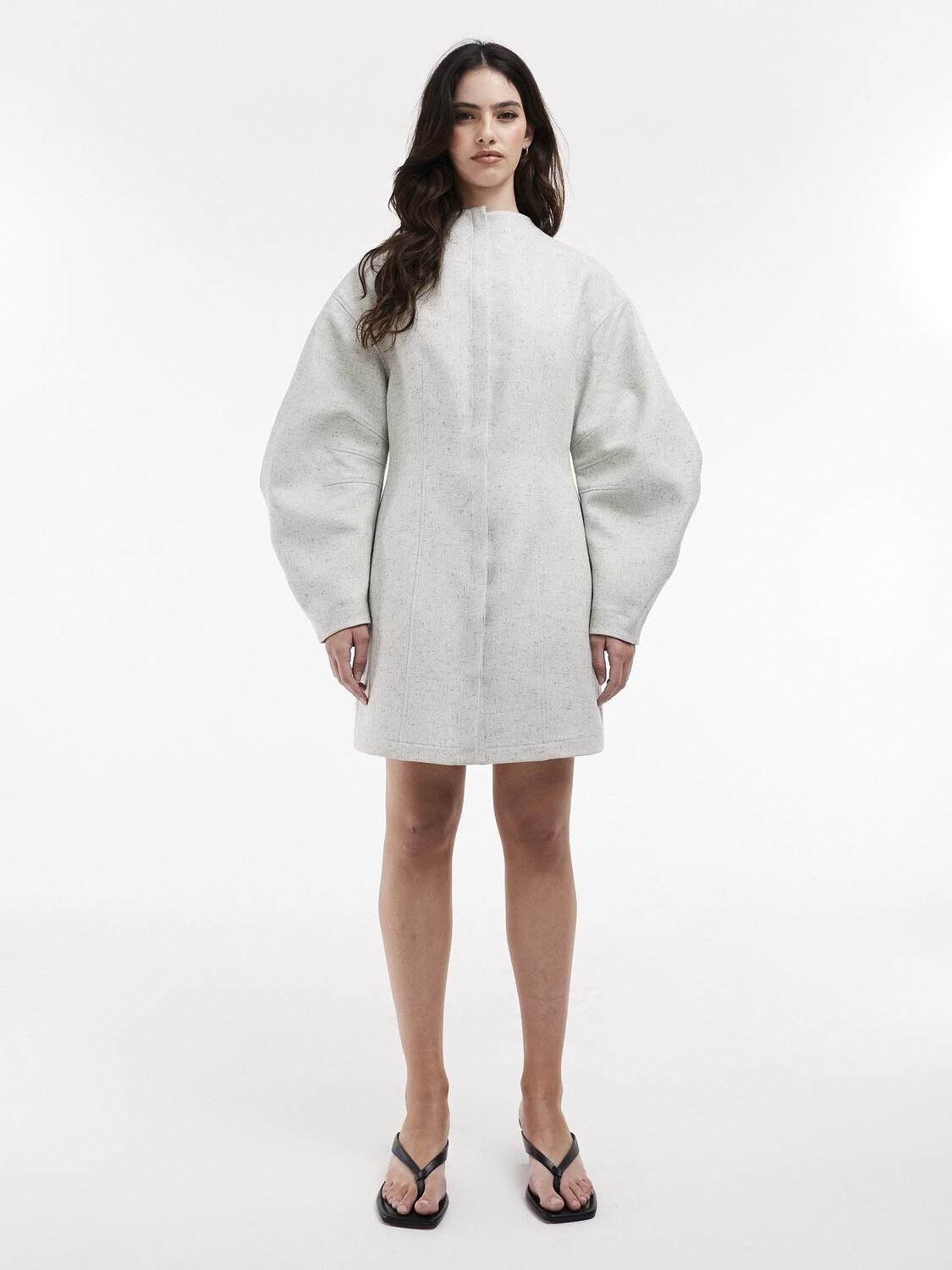 TSDITTE LS STRUCTURED MINI DRESS