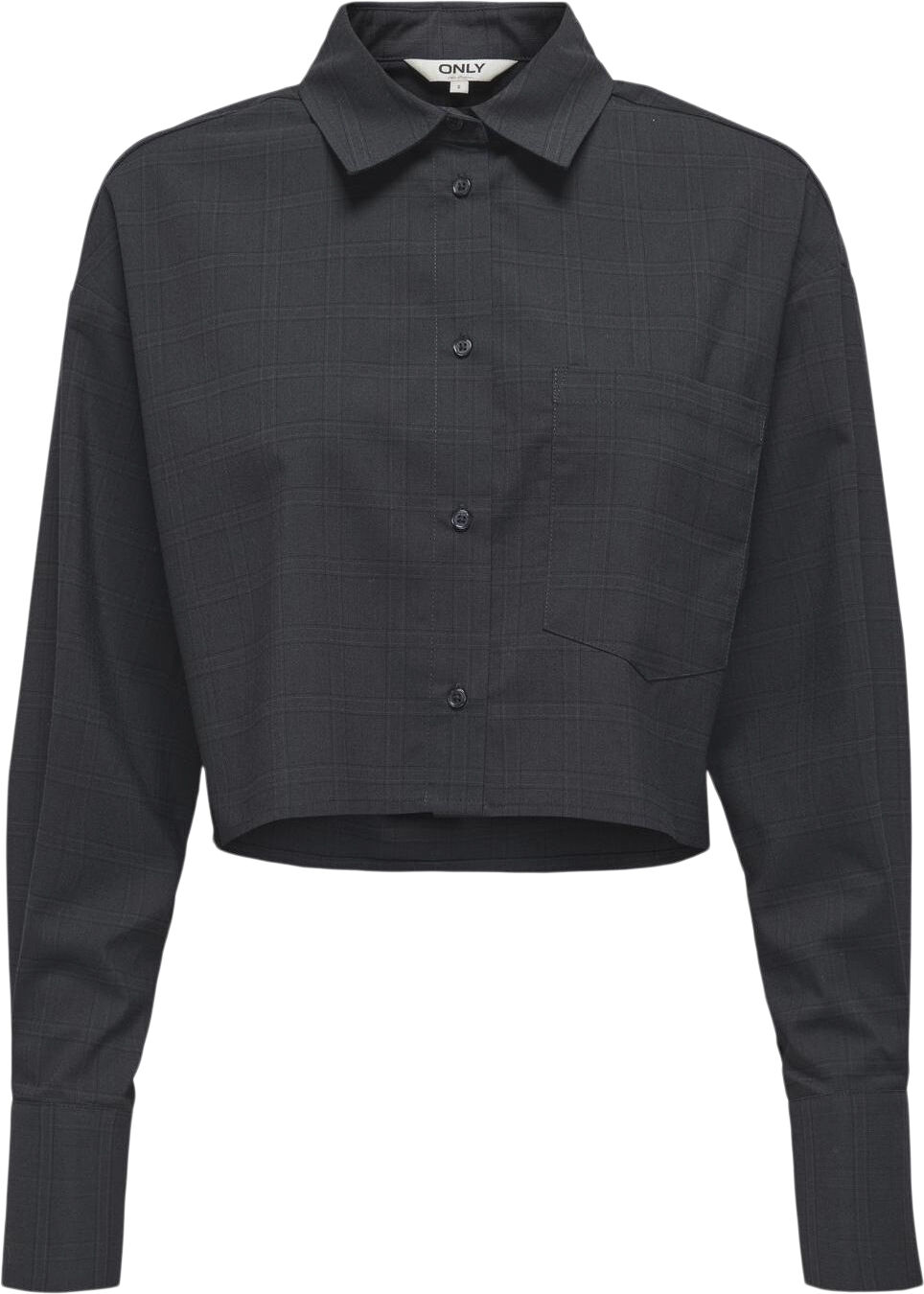 ONLNIARA L/S CHECK SHORT SHIRT TLR