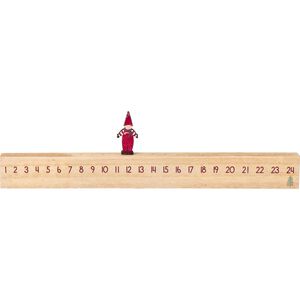 Julekalender 1-24 gående nisse
