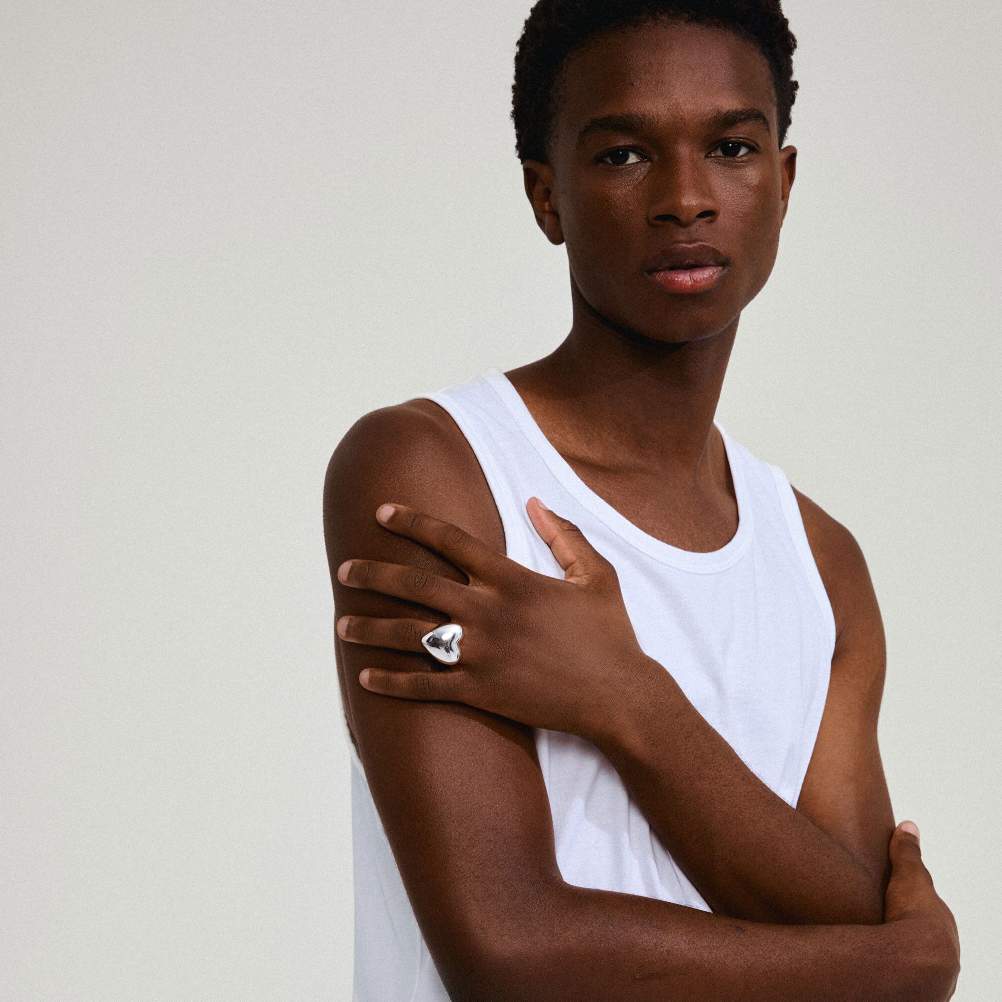 ANNEMETTE ring silver-plated