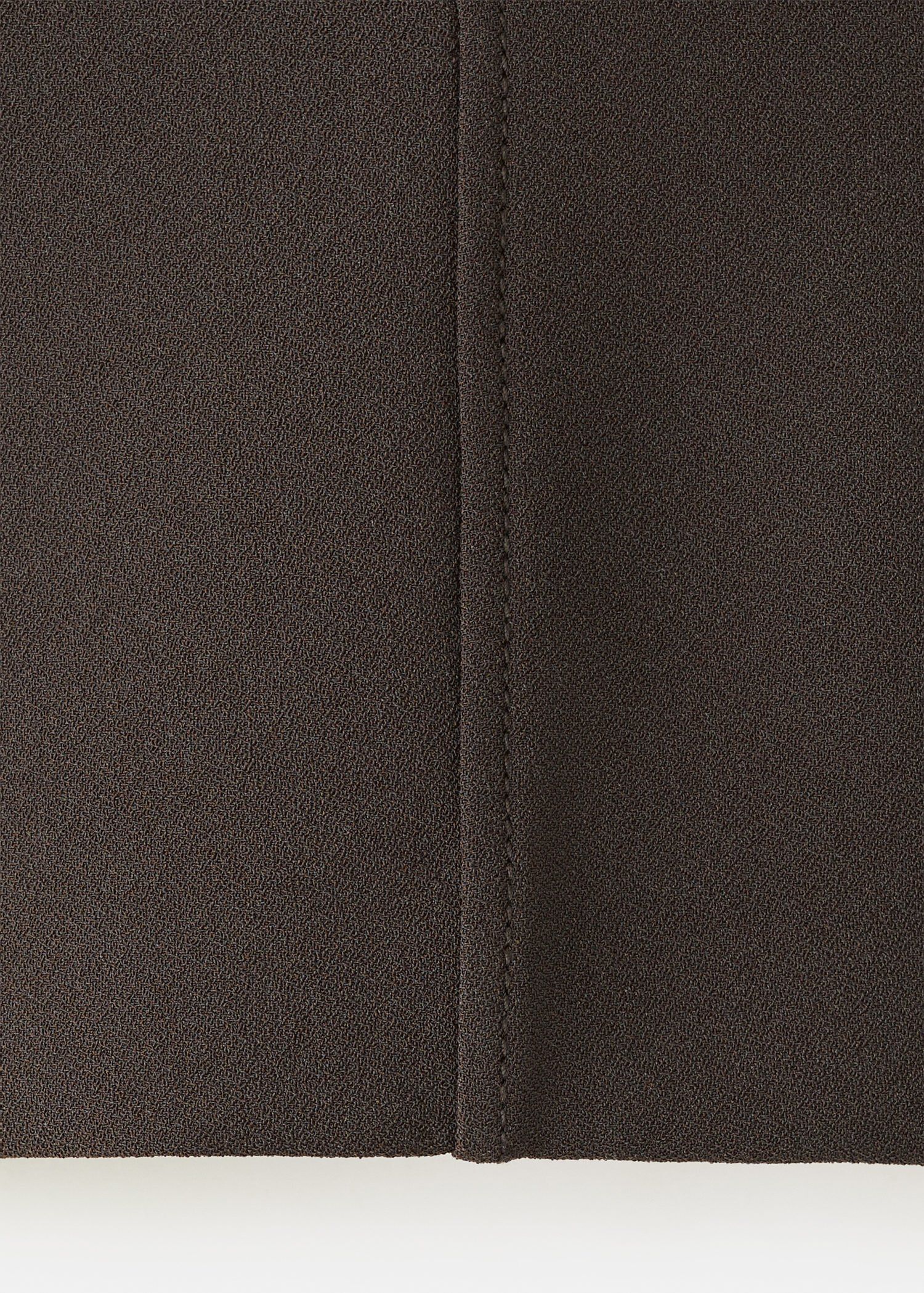 Plain short tab-top curtains