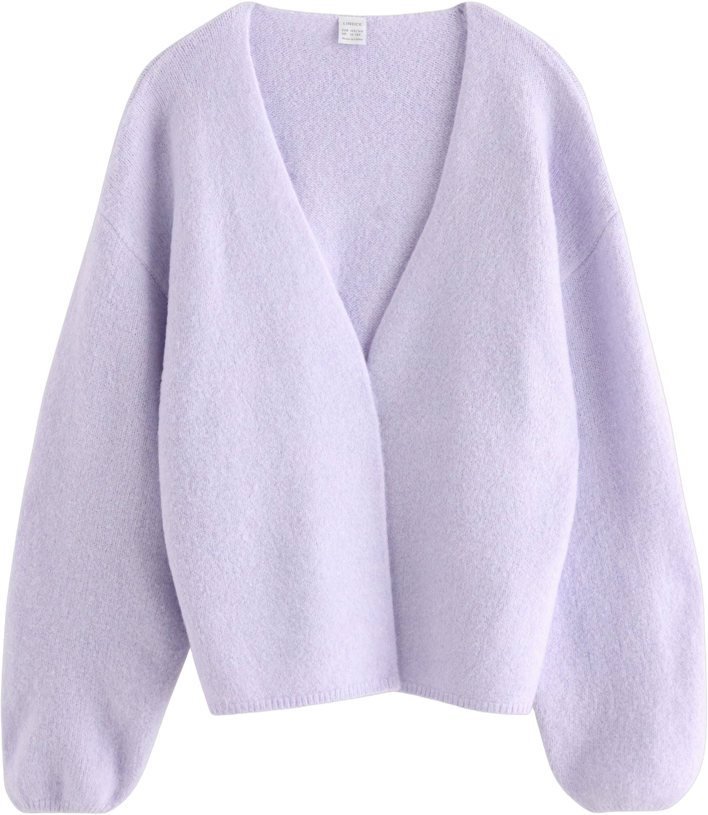 Knitted cardigan with a relaxed fit