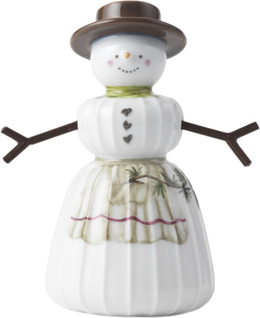 Hammersh&oslash;i Christmas Snekone H11 hvid m. deko