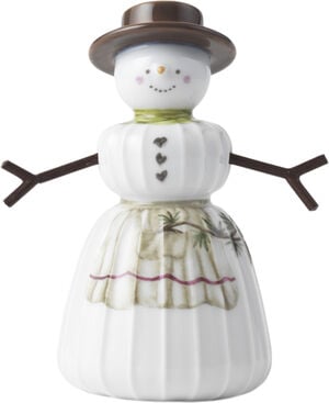 Hammersh&oslash;i Christmas Snekone H11 hvid m. deko