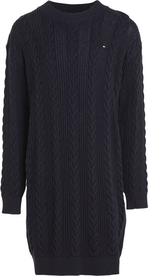 CABLE SWEATER DRESS