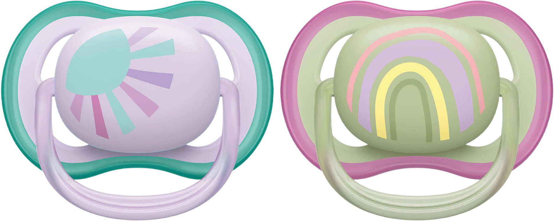 Philips Avent ultra air sut - Pakke med 2 - 0-6m girl