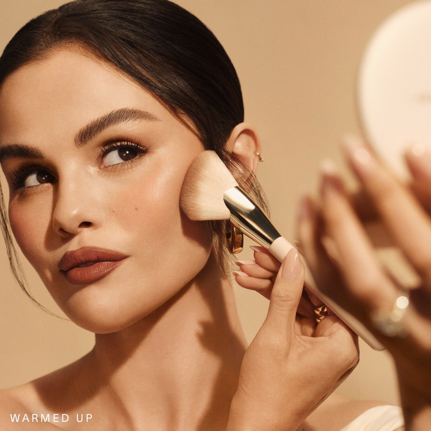 Warm Wishes Angled Powder Brush - Skr&aring; pensel til pudder