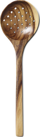 Wooden Utensil Skimmer Spoon XL