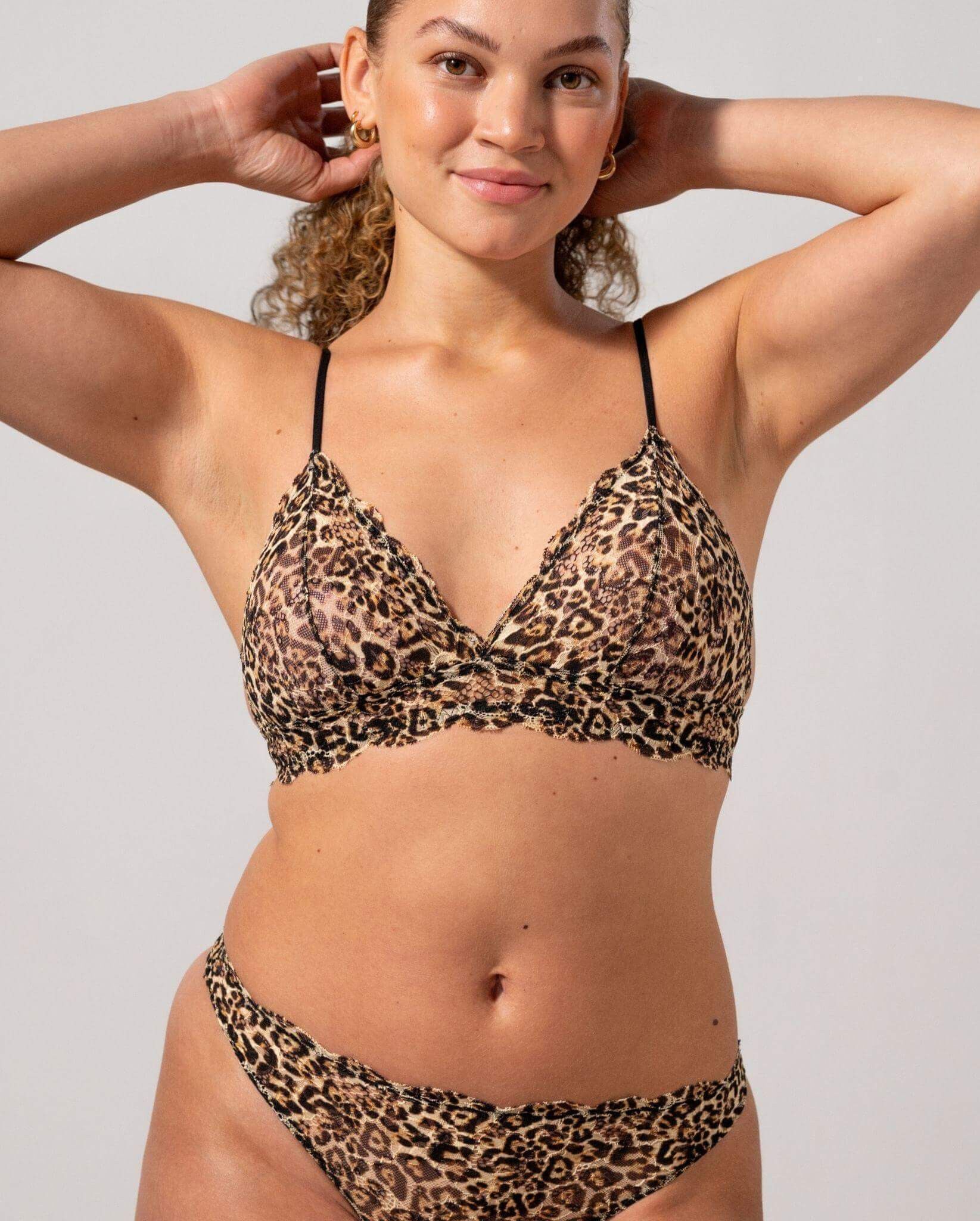 Lace Triangle Bralette