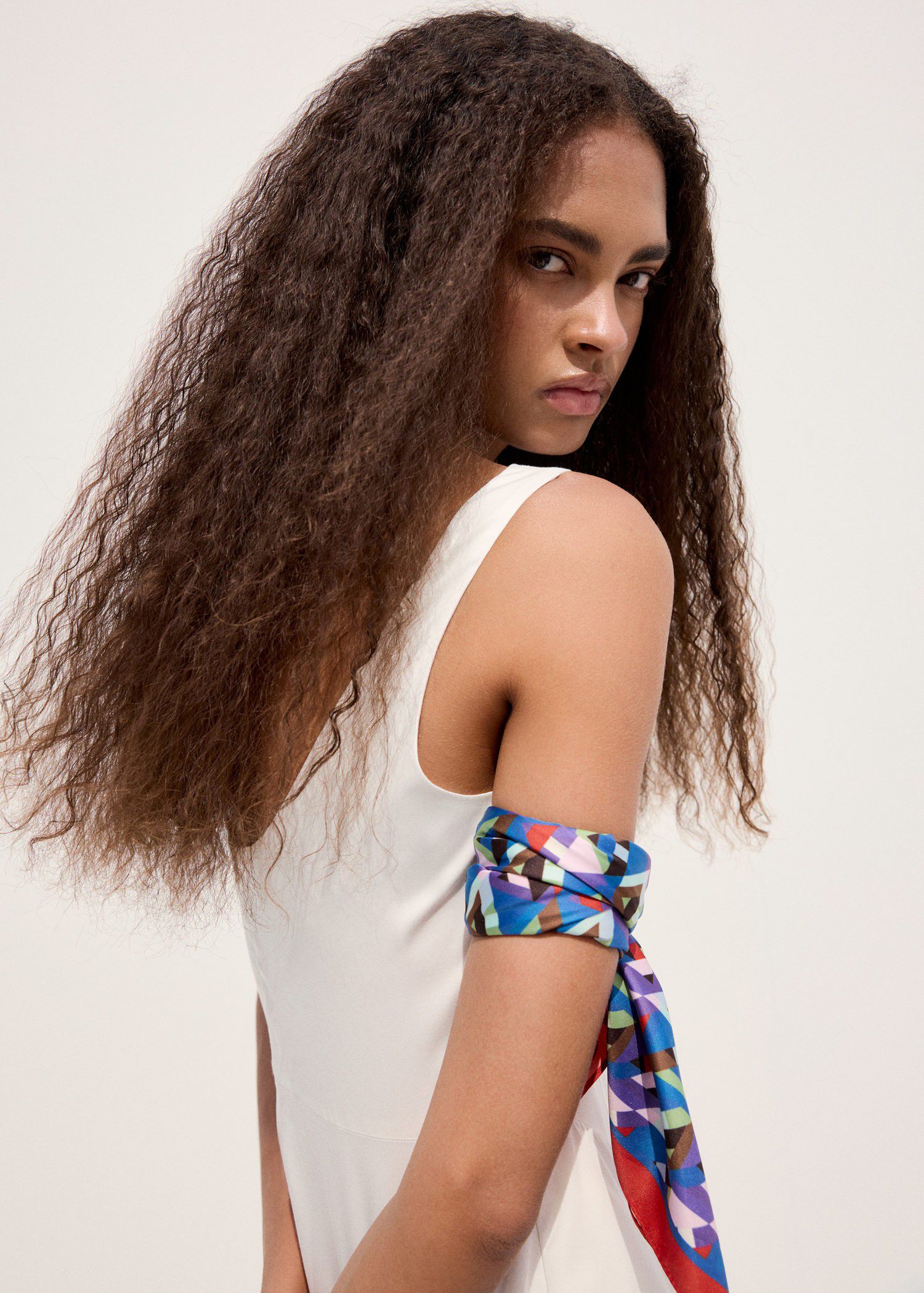 Boat-neck ruched dress