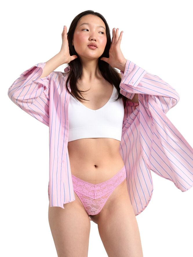 G-streng med blonder