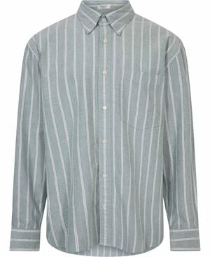 REL BRUSHED OXFORD STRIPE SHIRT