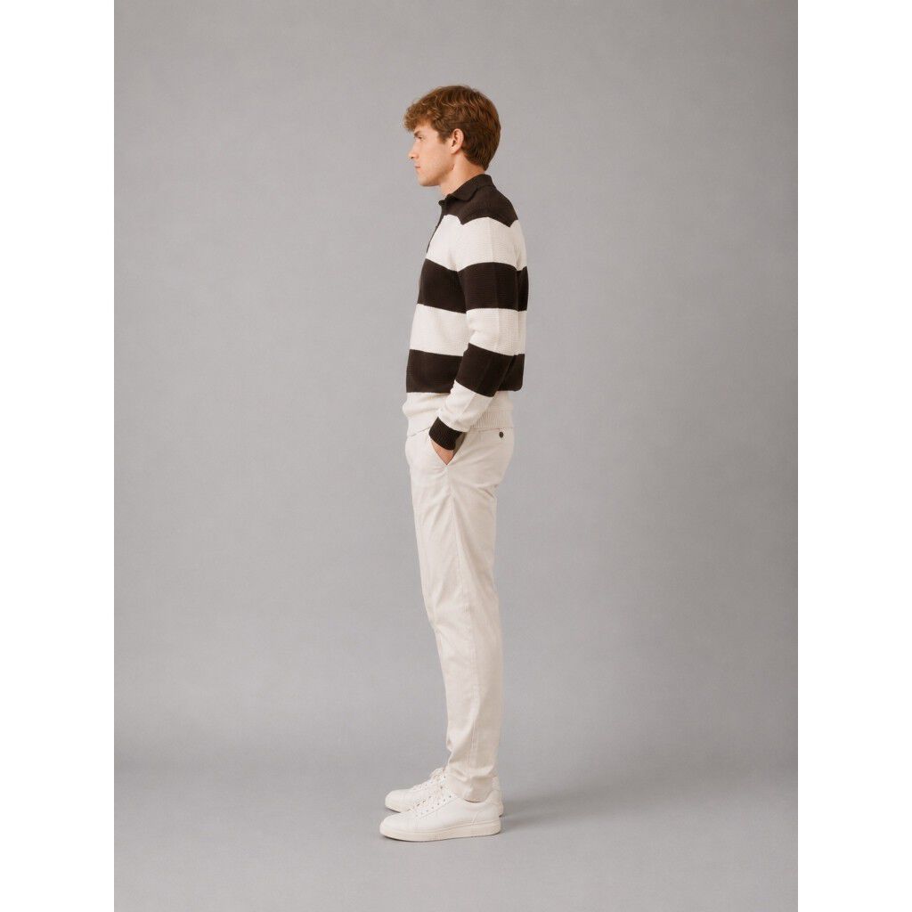Marvin cashmere polo knit