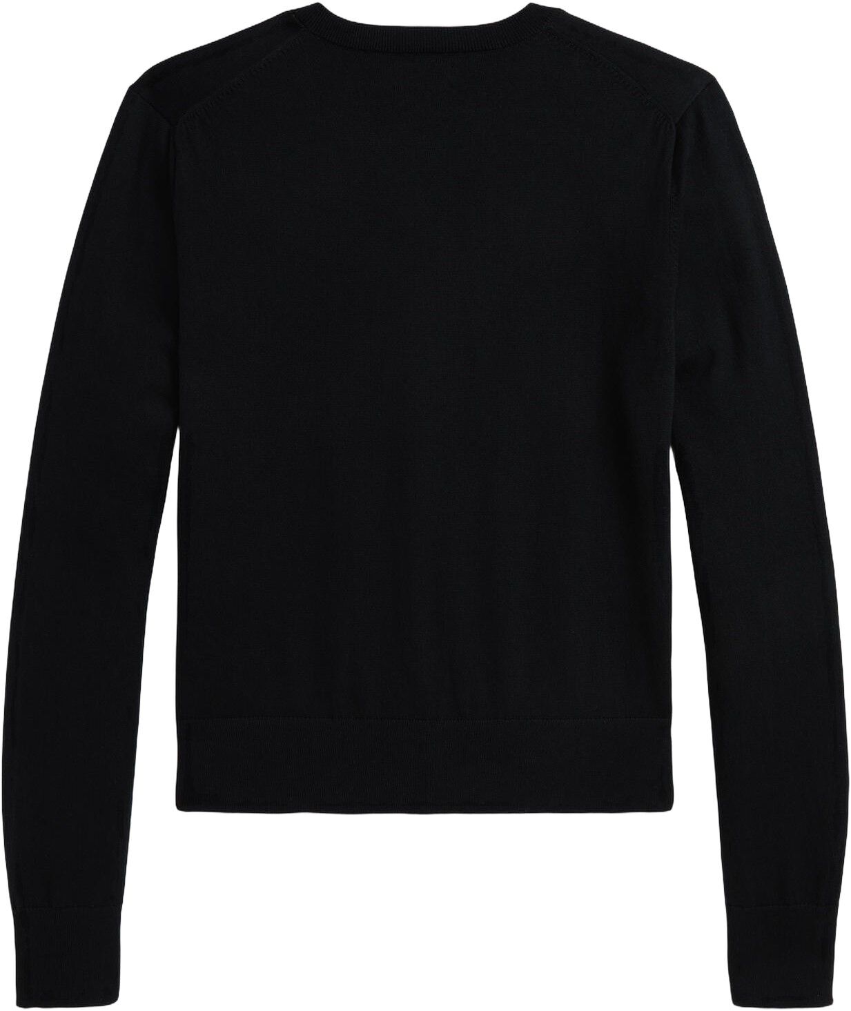 Cotton Crewneck Cardigan