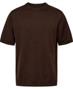 Morgan 5 Loose fit strikket t-shirt - 100% merinould RWS