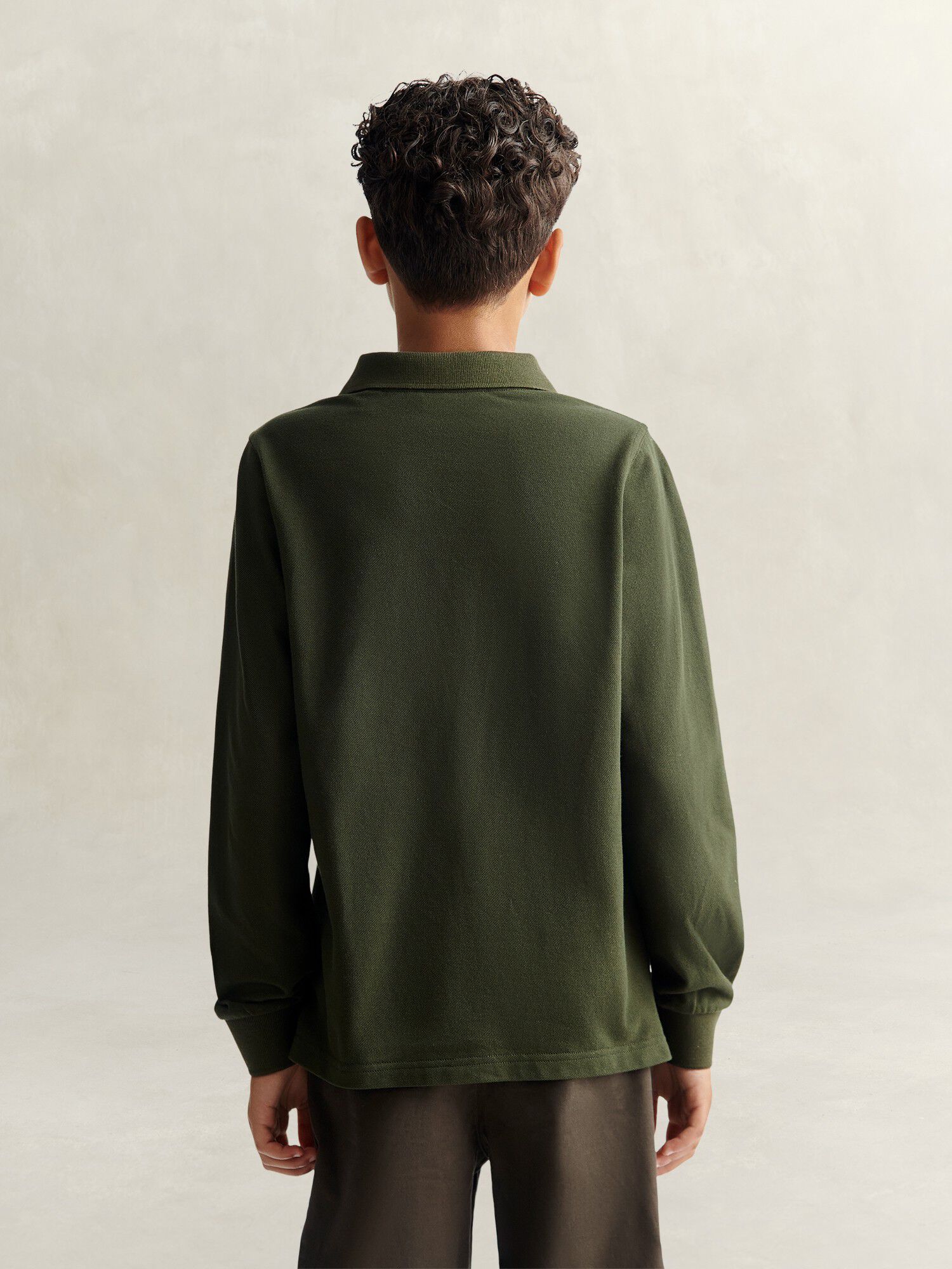 Shield LS Pique Polo Shirt