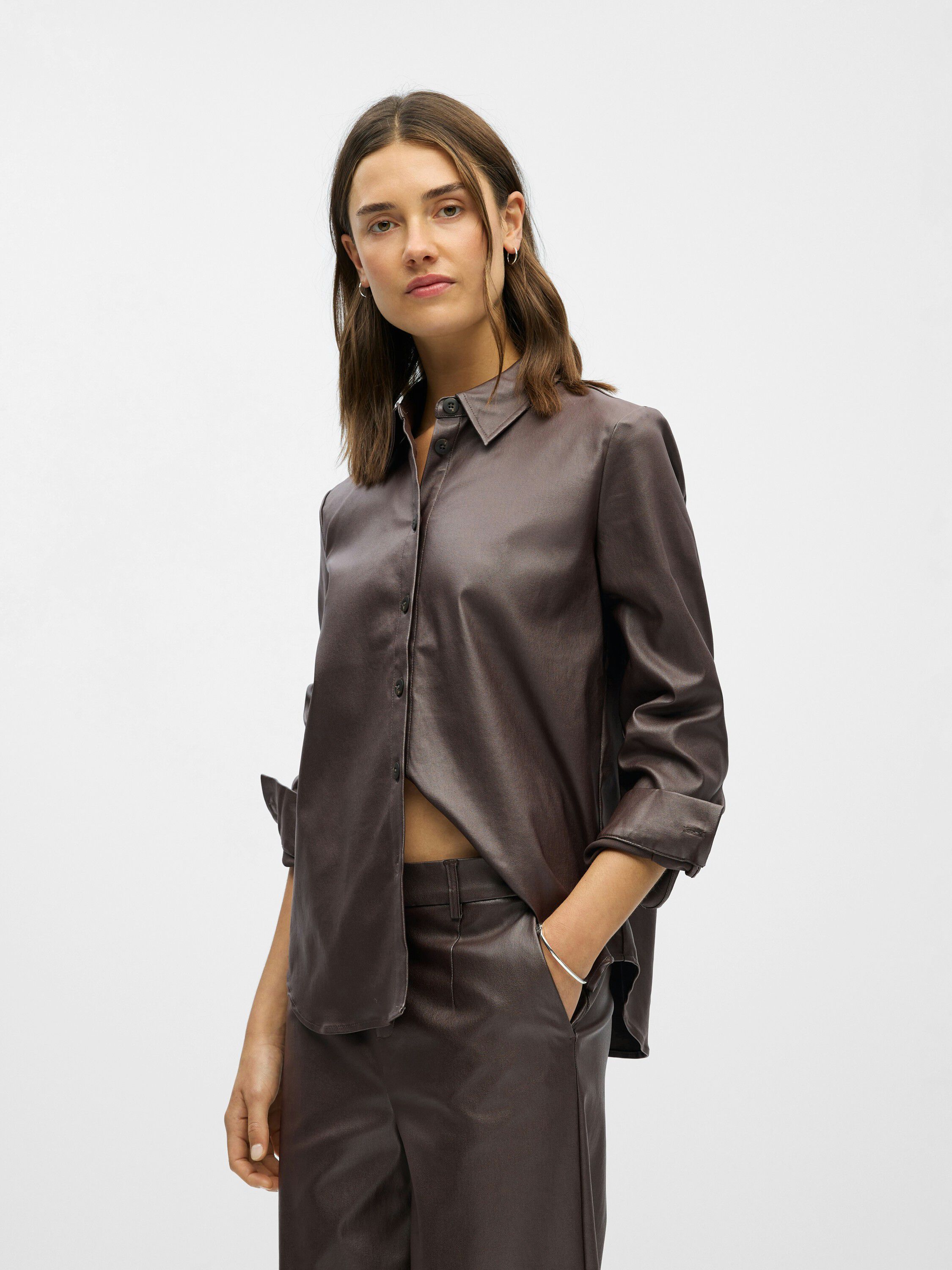 OBJMELBA RE LS SHIRT NOOS