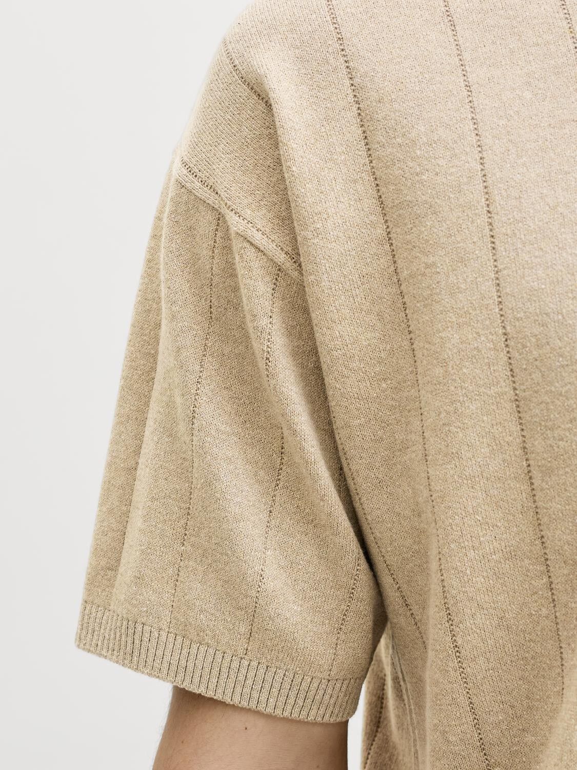 JREBBEAM KNIT POLO SS