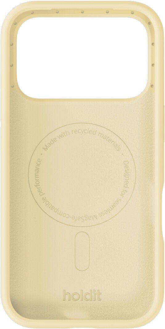 Silicone Case MagSafe Cpt. IPH 18 Pro/17 Pro Butter Yellow