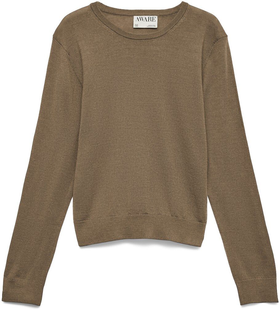 Awcara Ls O-Neck Wool Pullover Noos