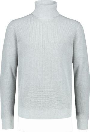 Recycled roll neck knit L/S