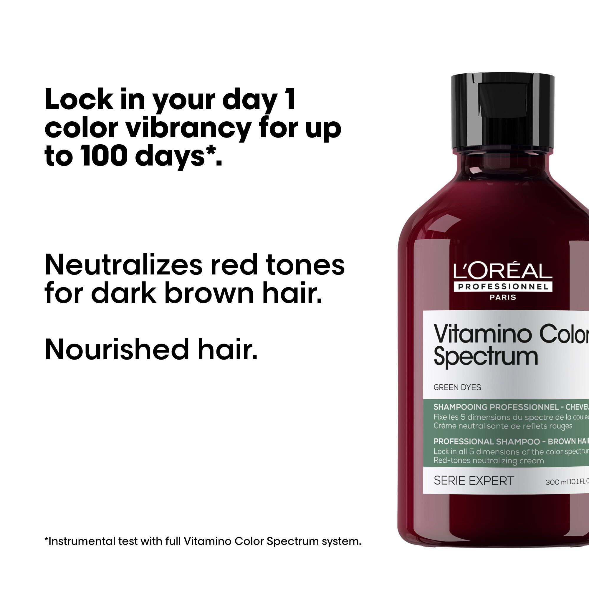 L'Or&eacute;al Professionnel Vitamino Color Spectrum Green Shampoo 300ml