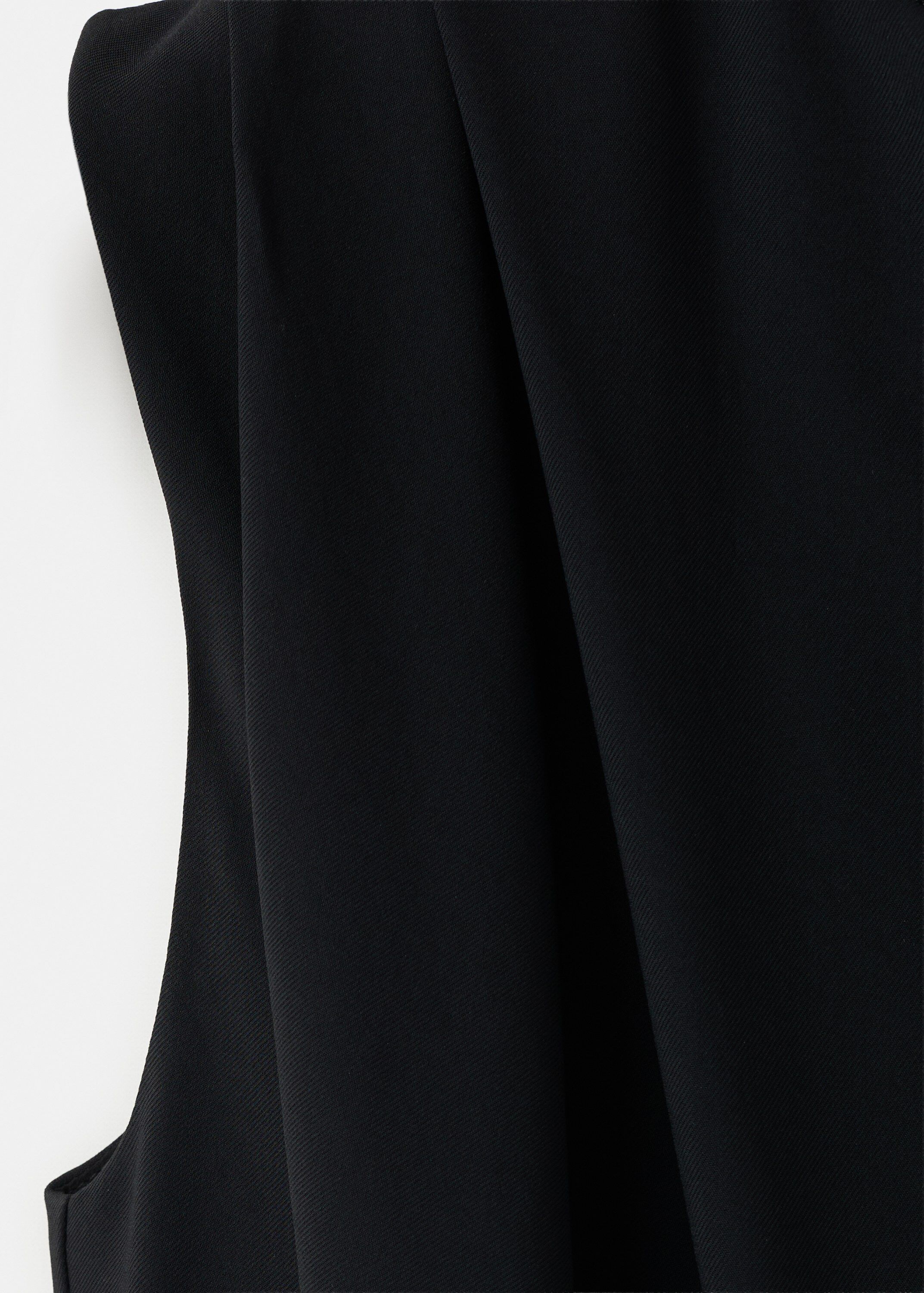 Straight-fit jumpsuit with belt