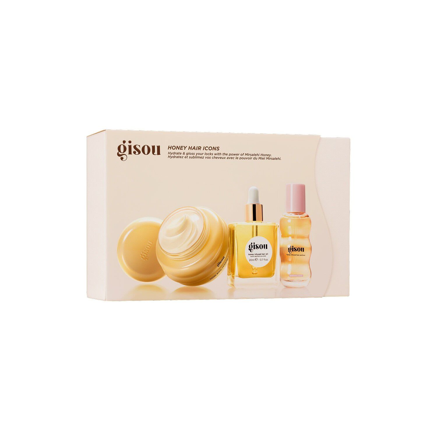 Honey Hair Icons - Ren og skinnende h&aring;rbehandlingss&aelig;t