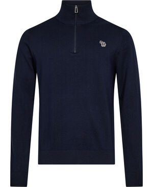 MENS SWEATER ZIP NECK ZEB BAD