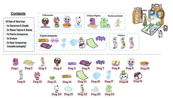 Gabbys Dollhouse kalender