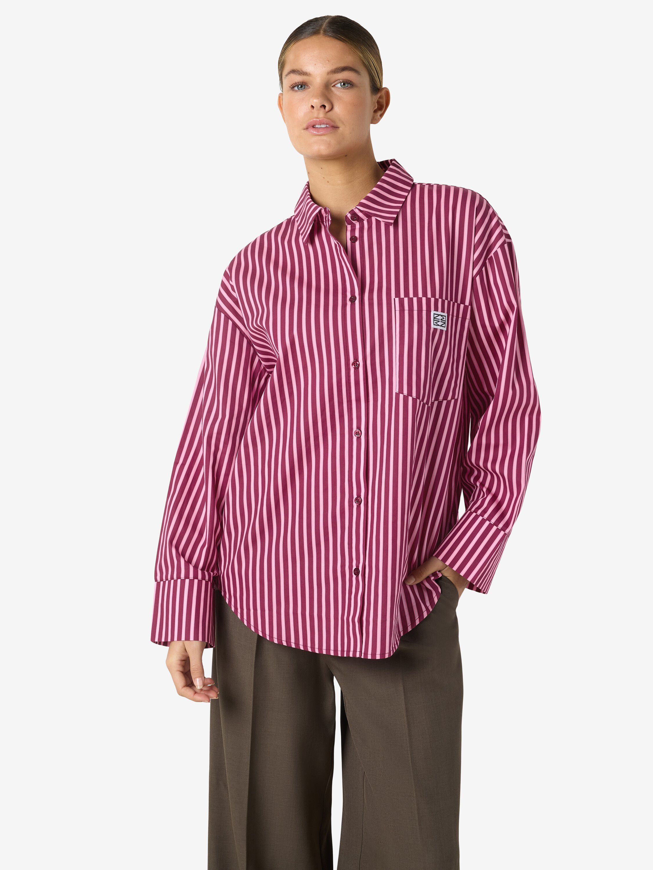 NMFRIDA L/S BUTTON SHIRT WVN BOX