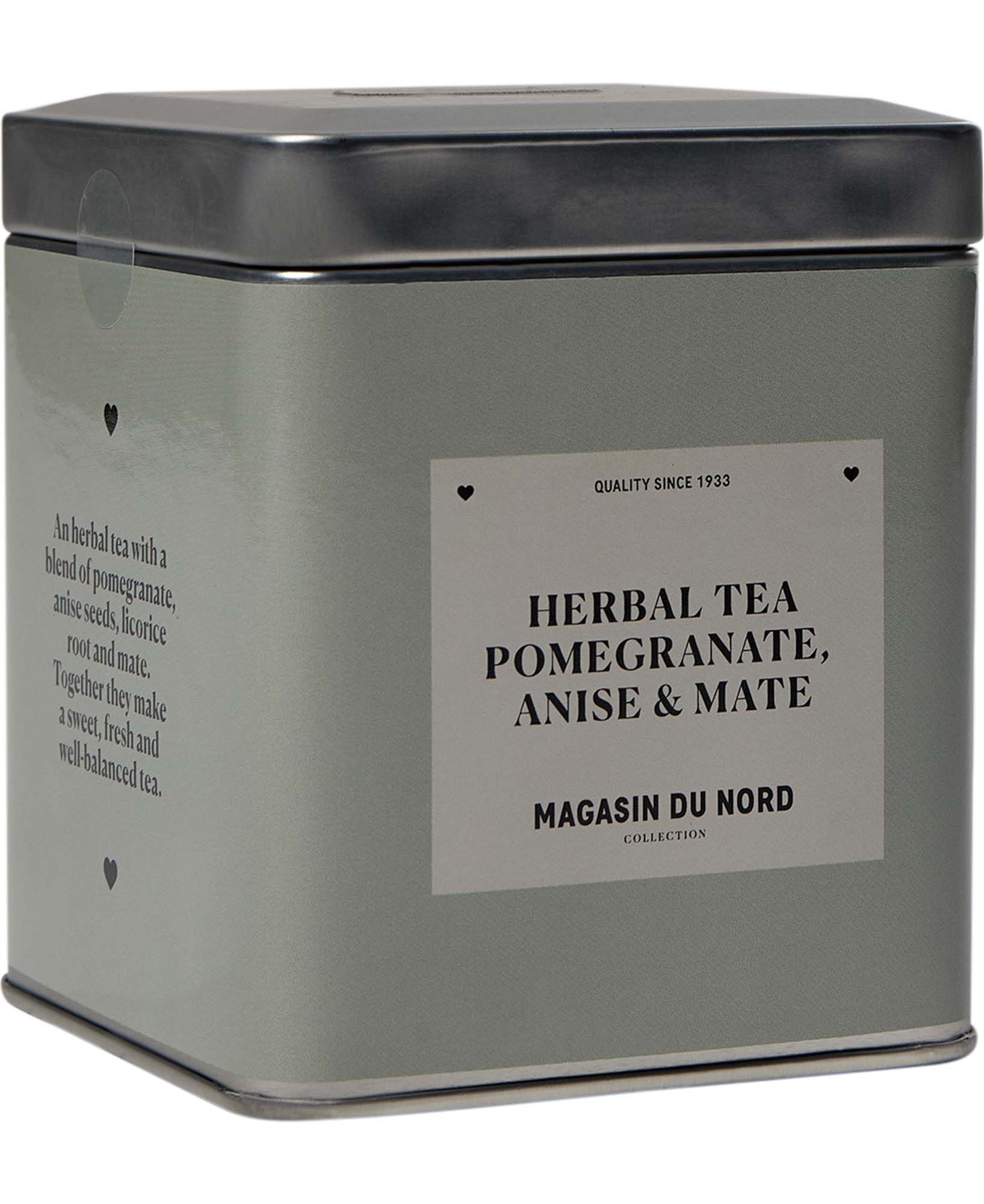 Urtete med granat&aelig;ble, anis og Mat&eacute; 100g