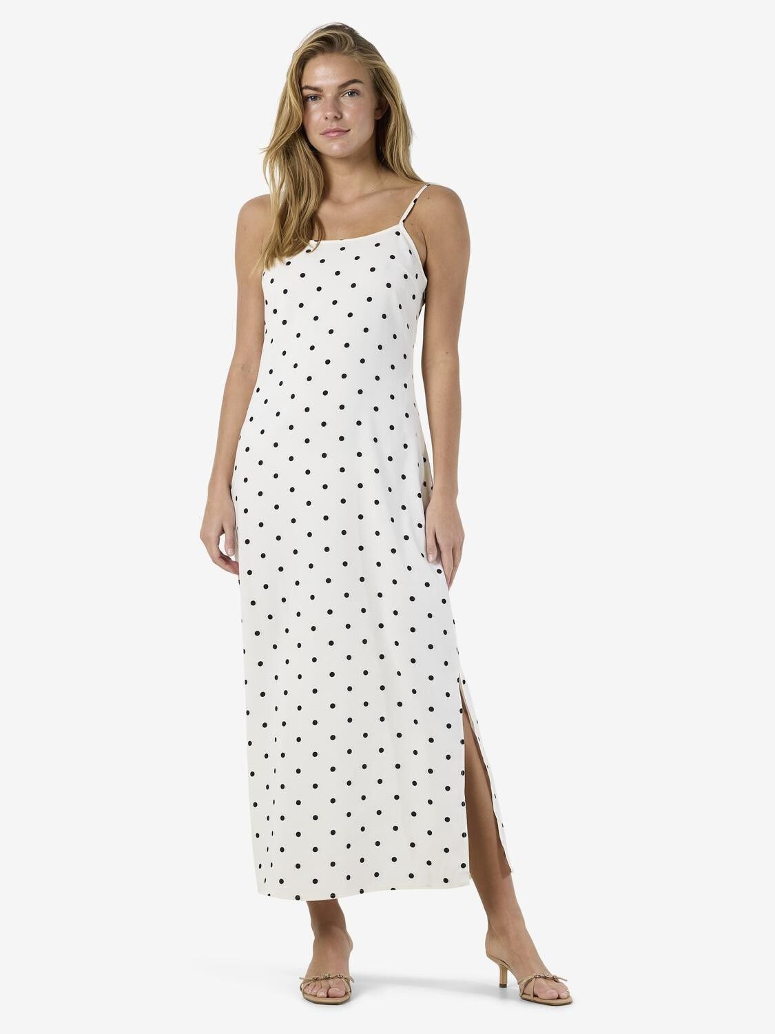 NMSOPHIE S/L MAXI DRESS WVN