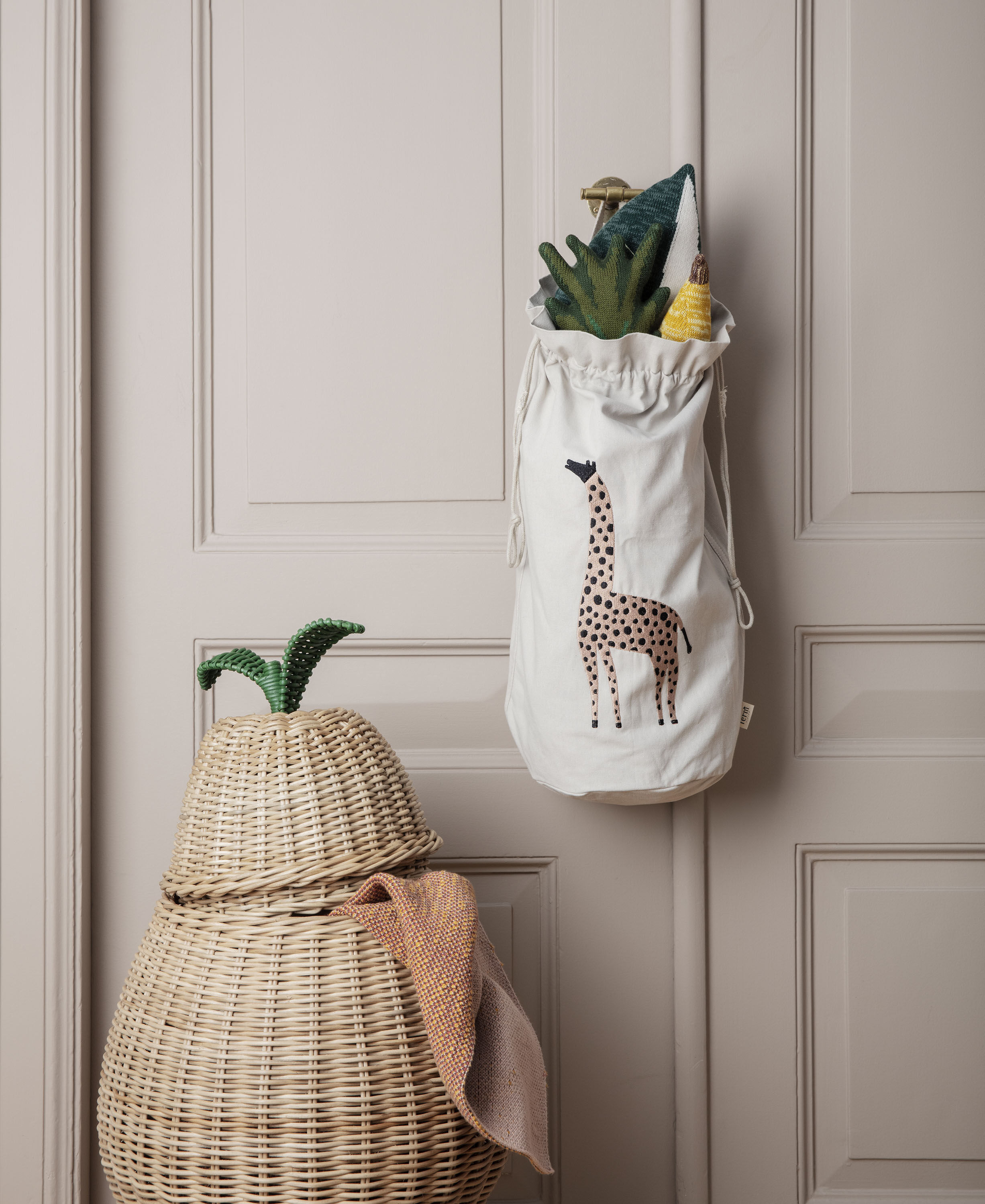 Pear Braided Storage - Large - Natural