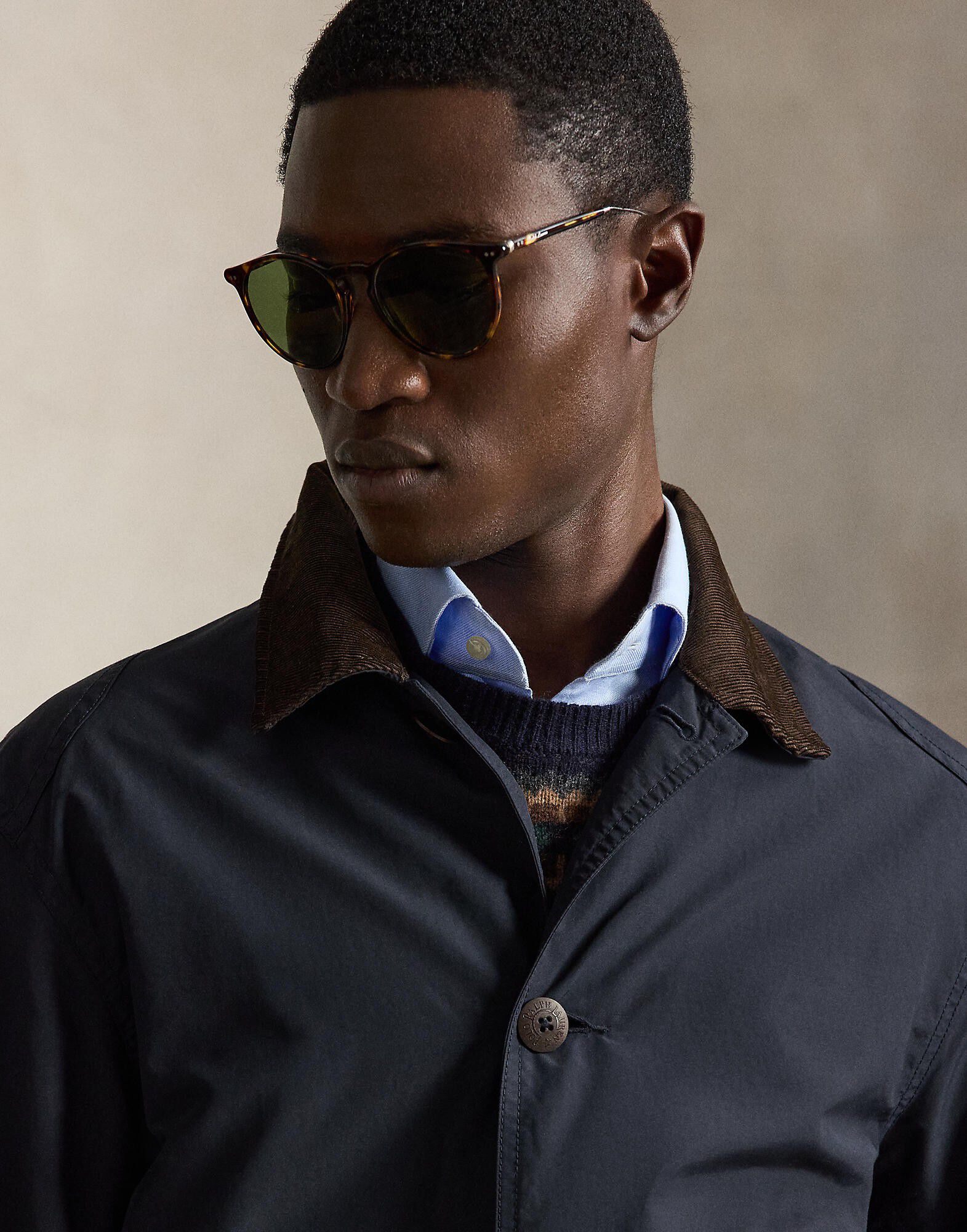 COTTON NYLON PW-WVN-JACKET
