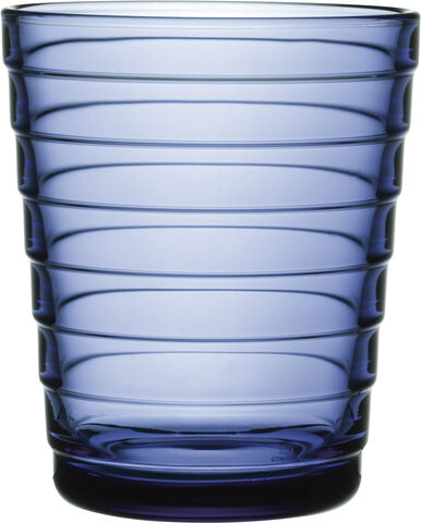 Aino Aalto 22 cl glas ultramarineblå 2 stk