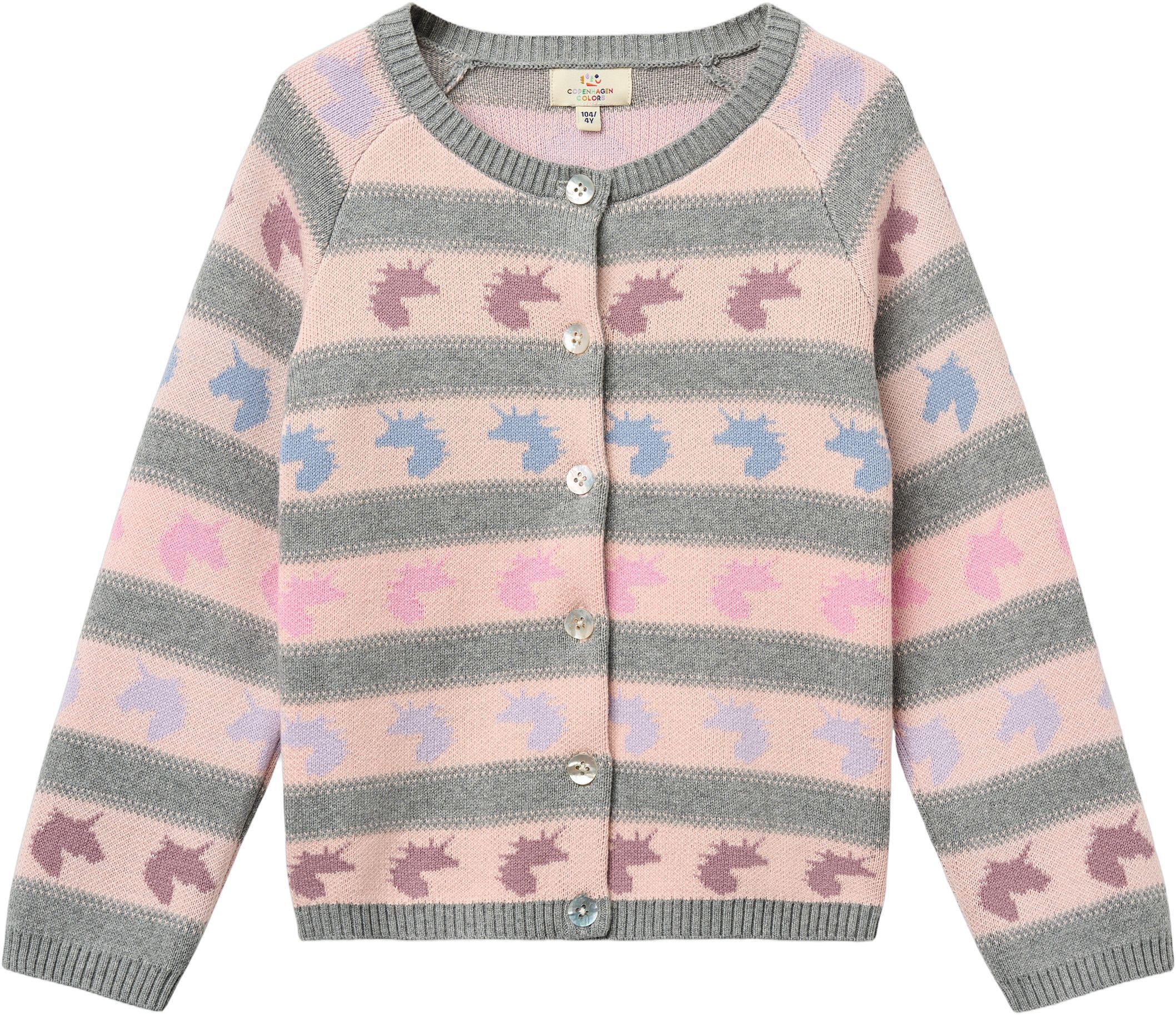 Unicorn Pattern Cardigan