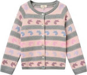 Unicorn Pattern Cardigan