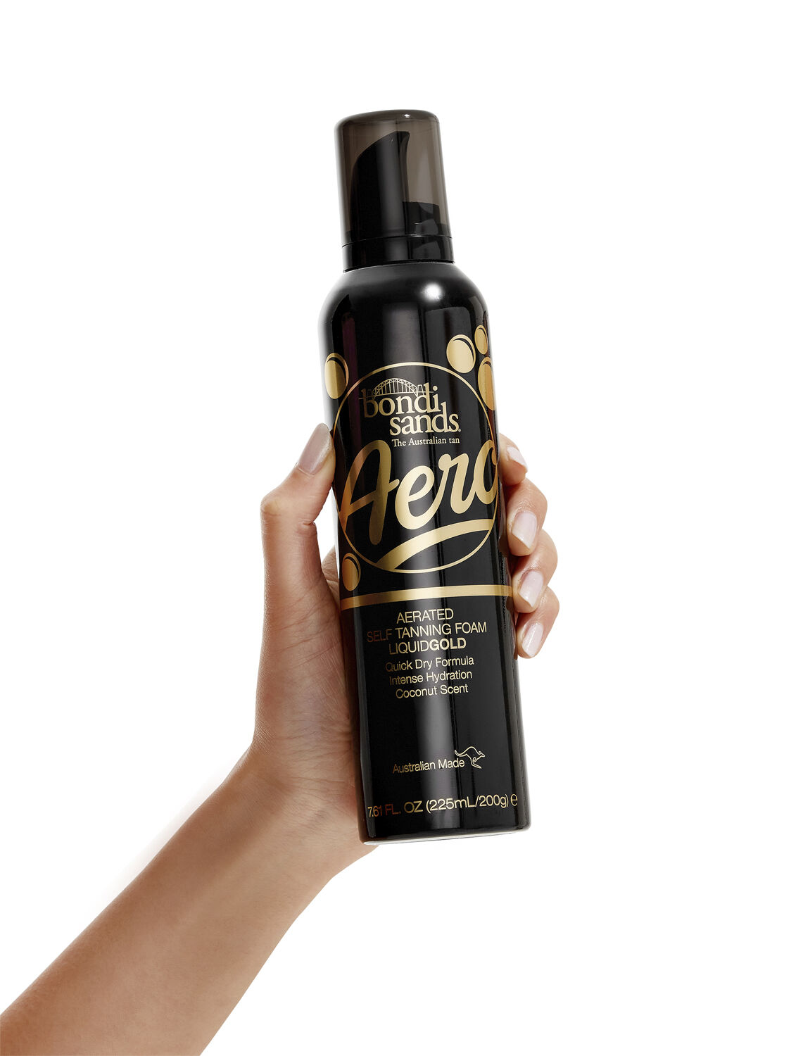 Aero Self Tan Foam Liquid Gold