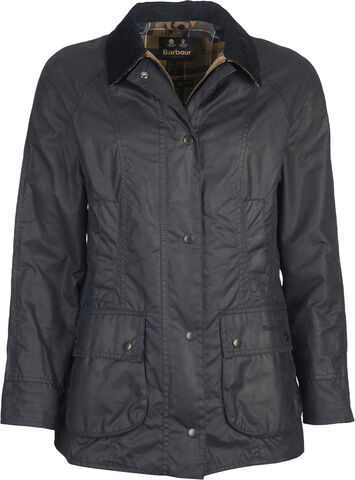 Barbour Beadnell Wax Navy-8