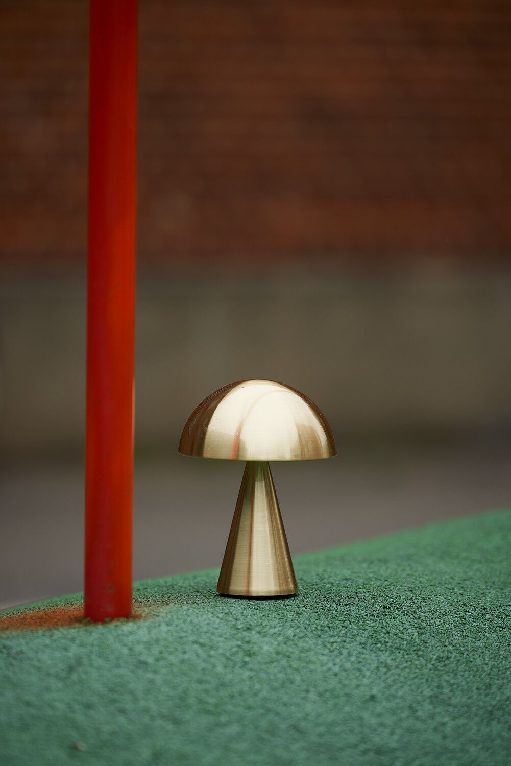 Mush Portable Lamp Brass
