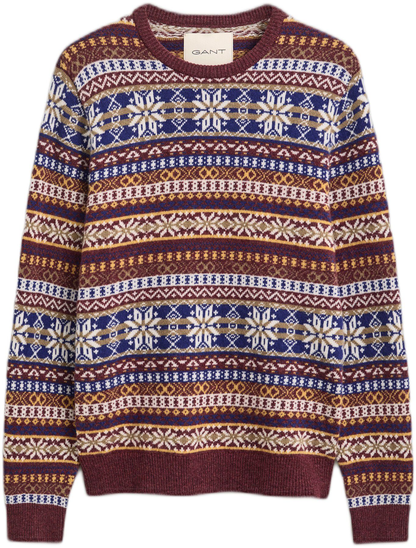 FAIR ISLE C-NECK