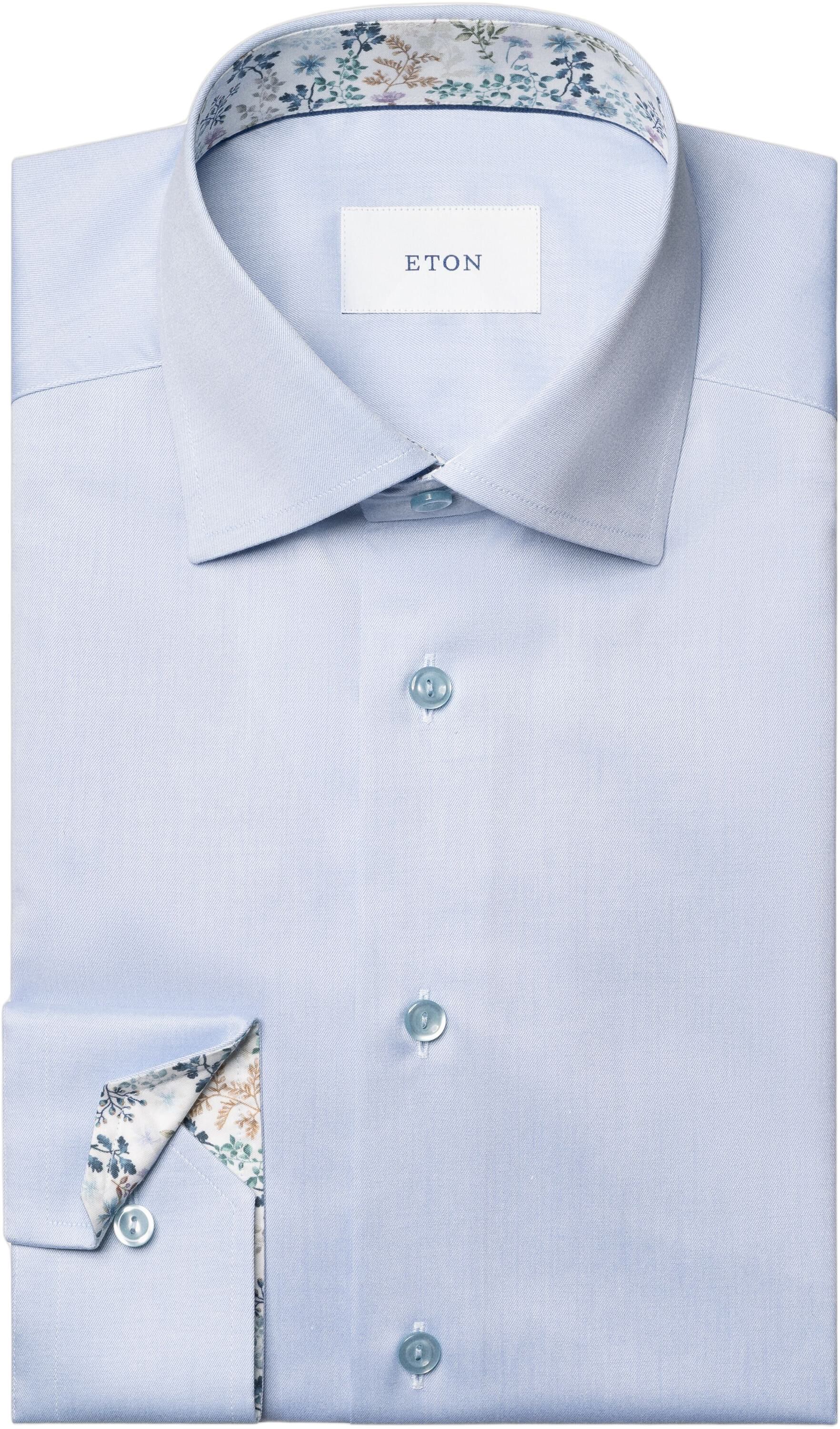 Contemporary Fit Floral Effect Signature Twill Shirt