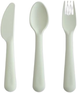 Mushie Cutlery Sage