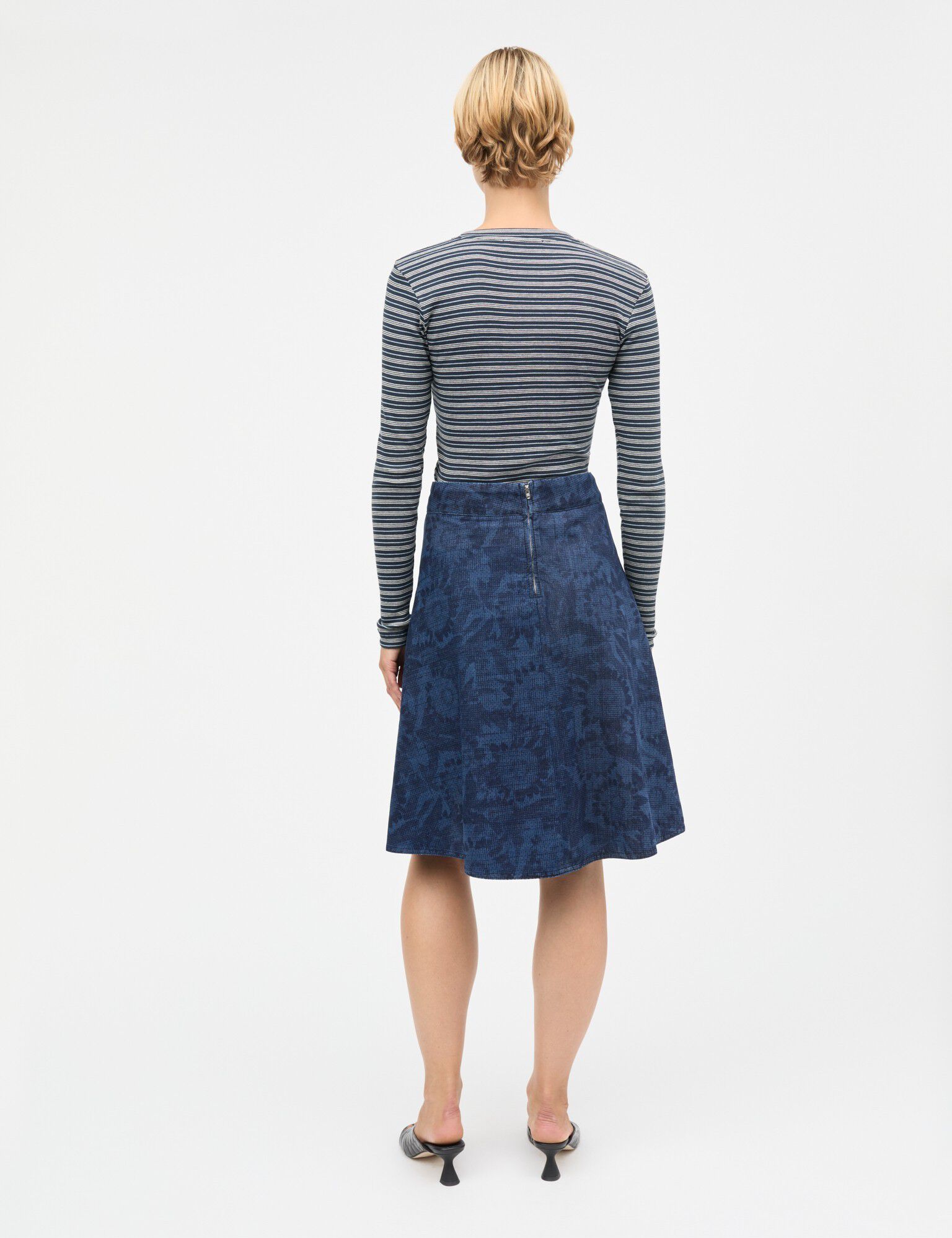 2x2 Cotton Stripe Tuba Tee LS