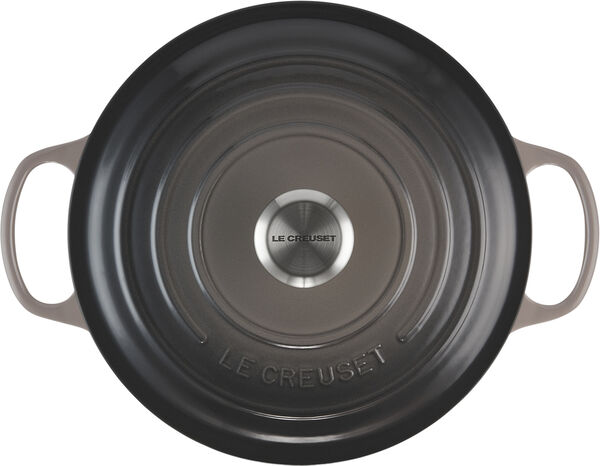 Rund støbejernsgryde 5,3L Flint