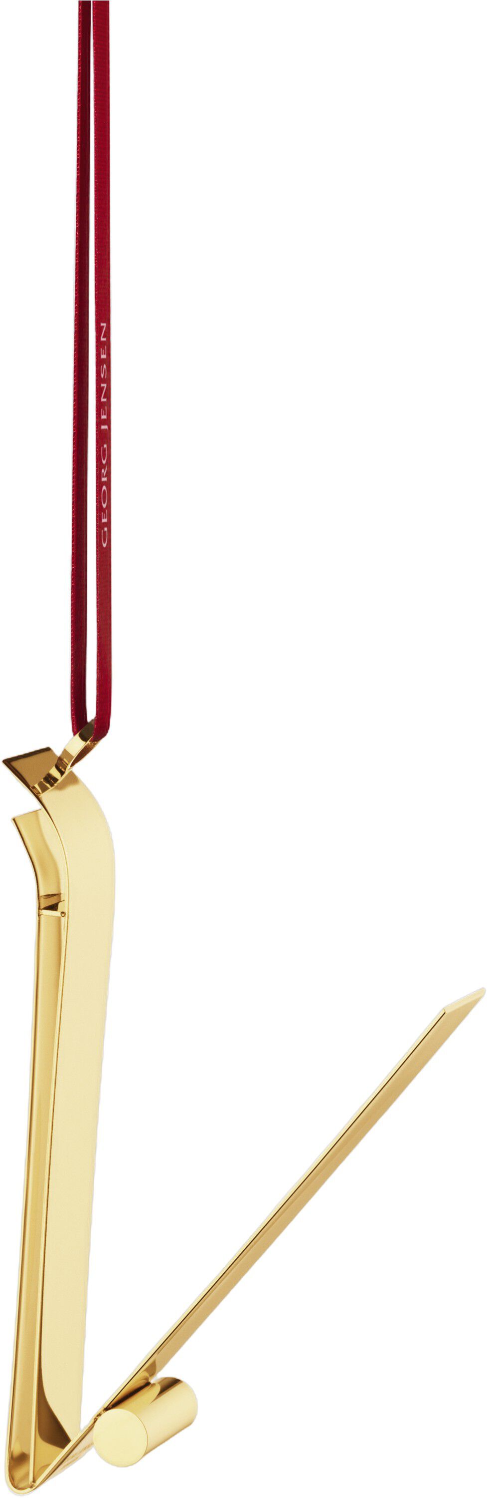 2026 Juleornament bogstavoph&aelig;ng 18kt guld