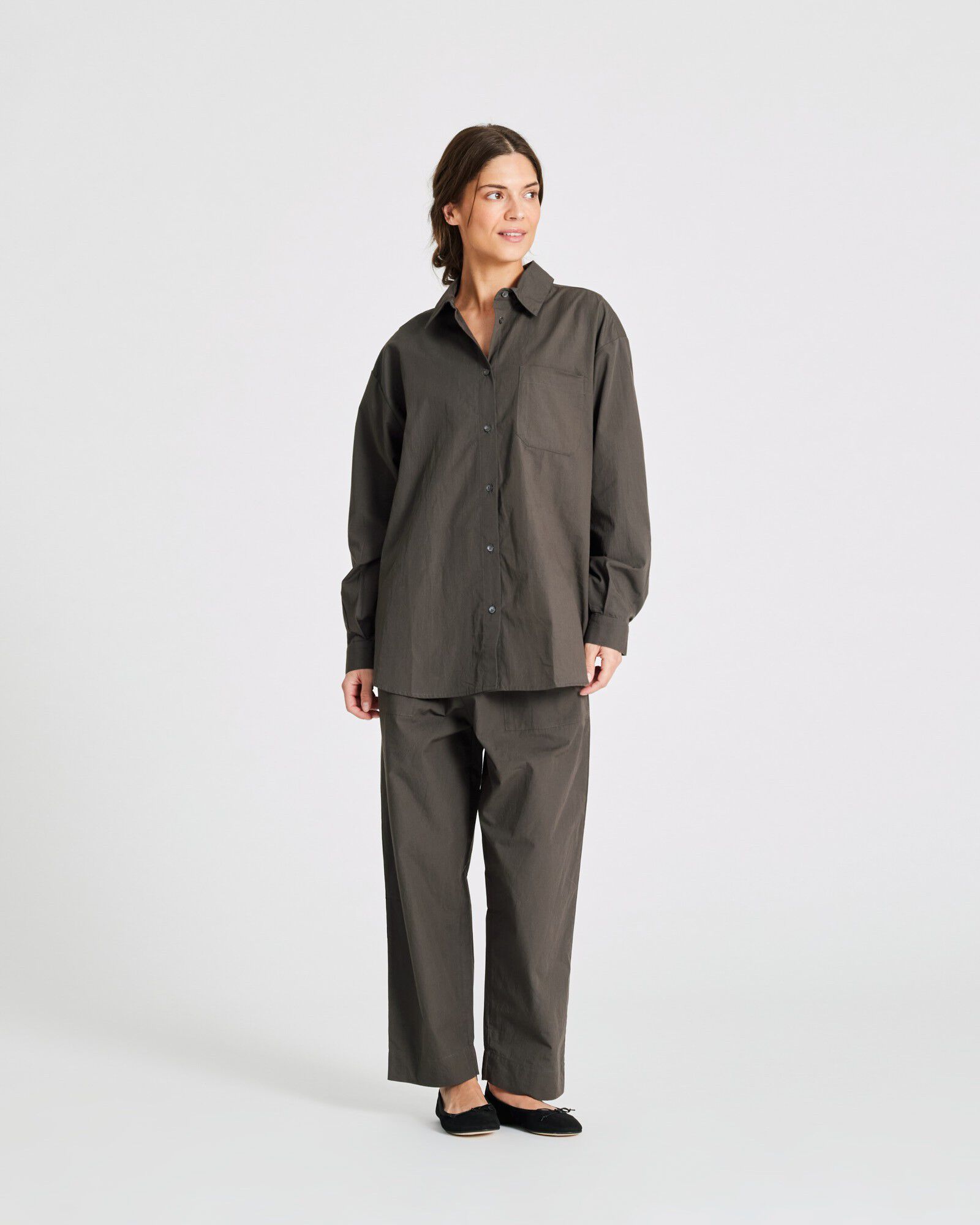 Astrid L/S Poplin Shirt GOTS